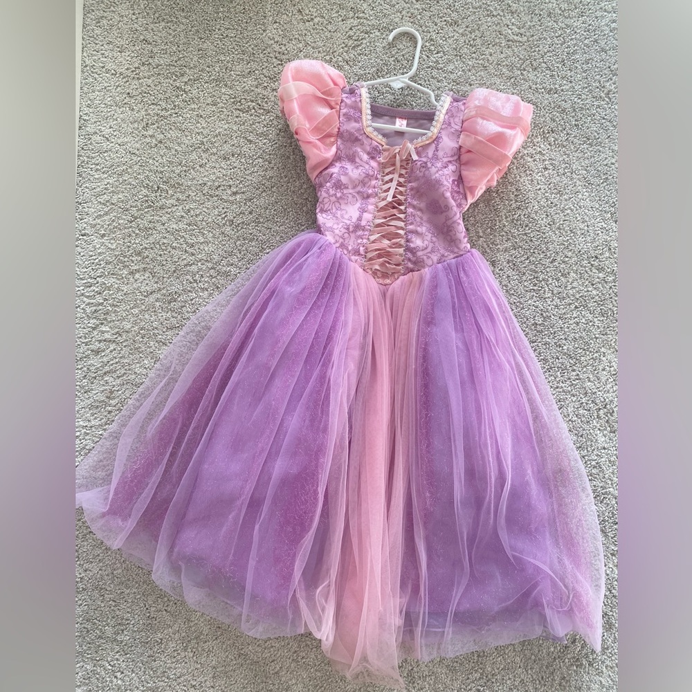 SOLD Tangled dress size 4/5